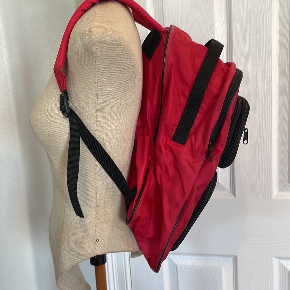 Backpack Red Expandable - image 2